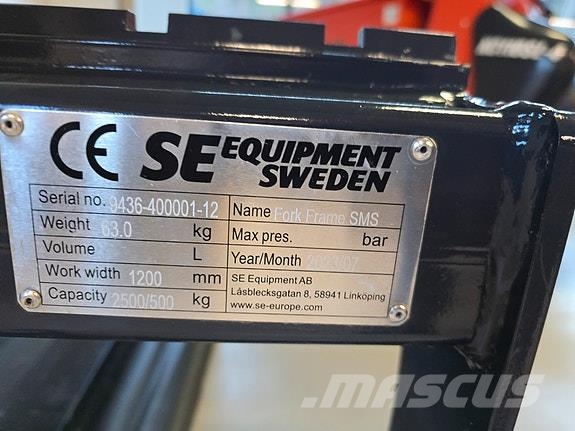 Pallegaffel mekanisk trima/sms Anleggsenteret Utilaje agricole - Altele