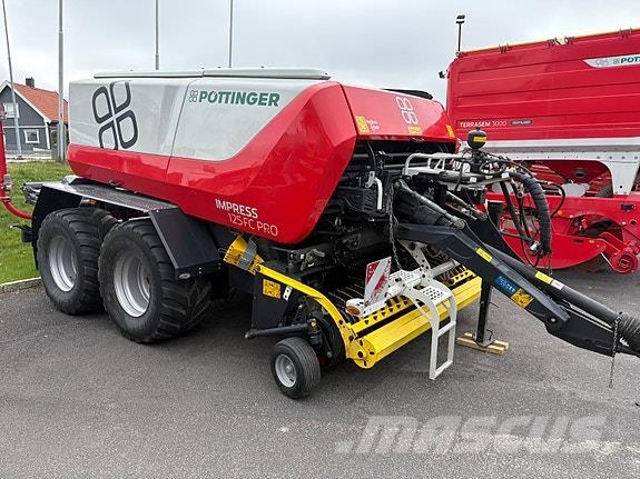 Pöttinger Impress 125 FC PRO محزمات مستديرة