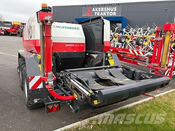 Pöttinger Impress 125 FC PRO محزمات مستديرة