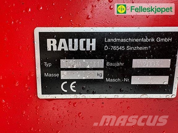Rauch Alpha 1131 Mineral spreaders