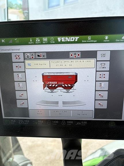 Rauch AXIS H 302 EMC معدات توزيع السماد العضوي