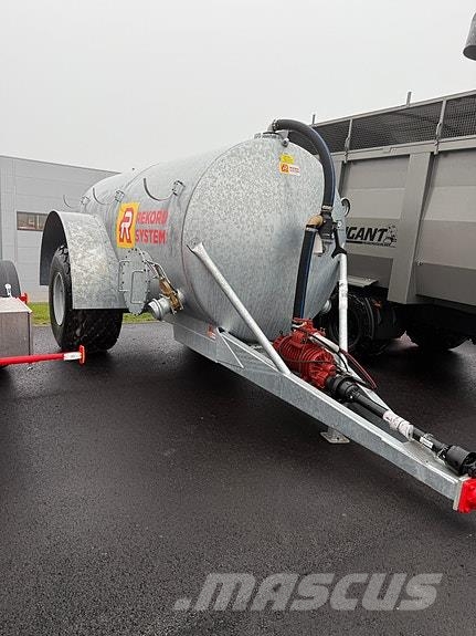 Rekord 12 kubikk vacum gjødselvogn معدات فرد المواد المعدنية