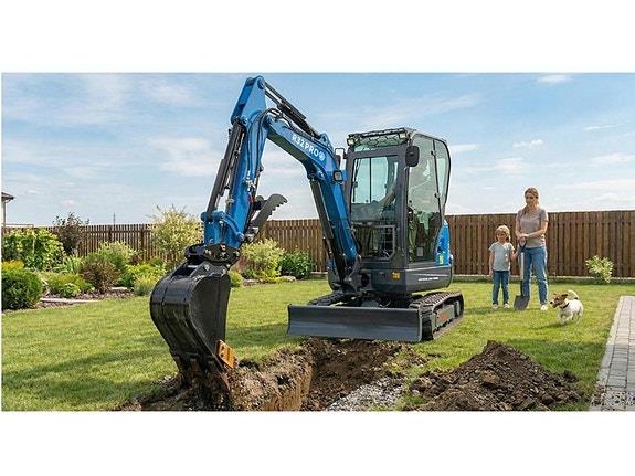 Rippa R32 PRO Kubota V1505 - 3,6 tonn - 99 l/min Statyba - Kita