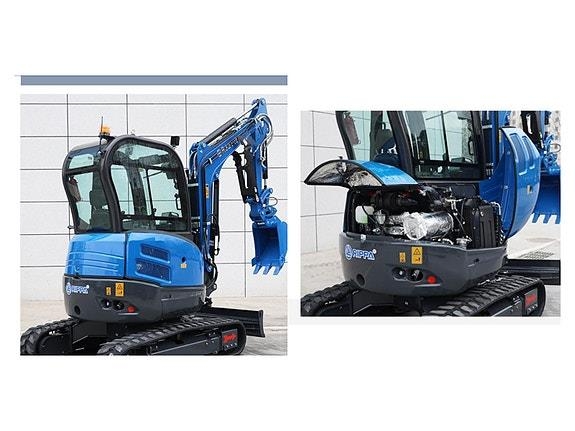 Rippa R32 PRO Kubota V1505 - 3,6 tonn - 99 l/min Statyba - Kita