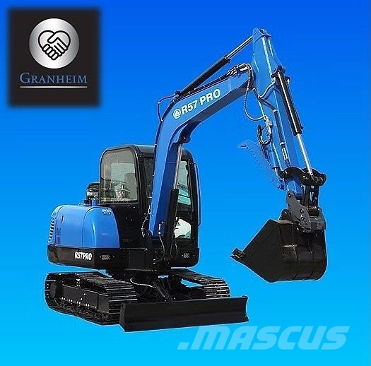 Rippa R57 PRO m/Kubota V2607 – 3 års fabrikkgaranti Statyba - Kita