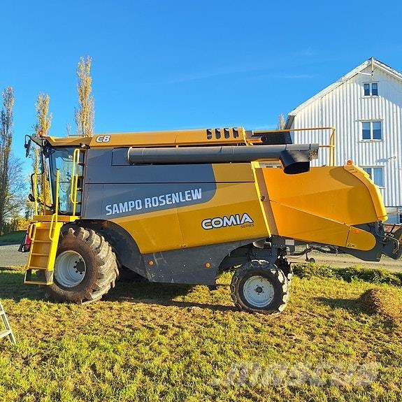 Sampo-Rosenlew Comia C8 med 15 fot`s skjærbord og vogn حصادات
