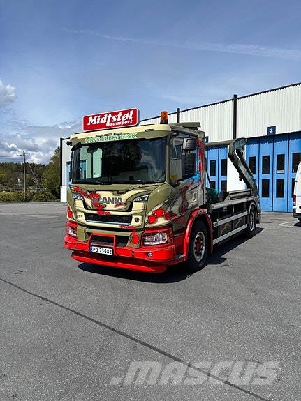 Scania P23 Elektrisk liftdumper med utskyt. Lav km! 其他貨車
