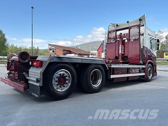 Scania P23 elektrisk med Joab krokløfter Camiones desmontables