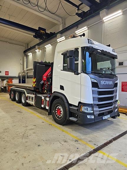 Scania R 540 B8x4*4NB Razstavljivi tovornjaki z žičnimi dvigali