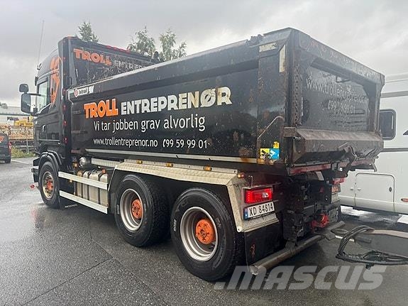 Scania R 580 6x4 Istrail , Nor-slep kjerre 2006 modell Camion ribaltabili