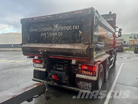 Scania R 580 6x4 Istrail , Nor-slep kjerre 2006 modell Camion ribaltabili