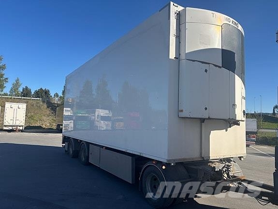Scania R 650 6x2 Bussbygg med kjøttheng, Henger 2014 mode 貨箱式卡車