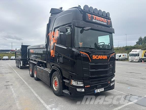 Scania R 660 6x4 tippbil , Istrail kjerre 2025 modell Bañeras basculantes usadas