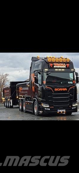 Scania R 660 6x4 tippbil , Istrail kjerre 2025 modell Bañeras basculantes usadas