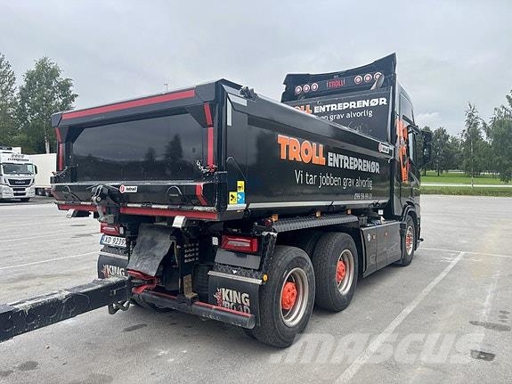 Scania R 660 6x4 tippbil , Istrail kjerre 2025 modell Bañeras basculantes usadas