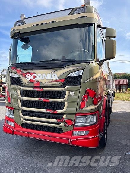 Scania R500 8x4 Istrail tippbil 덤프 트럭