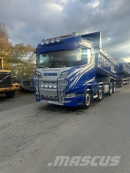 Scania R540 8X4 Helluft fjæring Savivarčių priekabų vilkikai