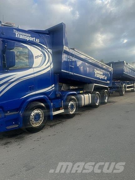 Scania R540 8X4 Helluft fjæring Savivarčių priekabų vilkikai