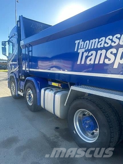 Scania R540 8X4 Helluft fjæring Sklápěče