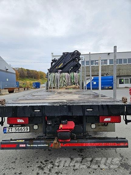 Scania R540B8x4*4NB med Palfinger PK53002SHE 6 utskyt PJ Smagās mašīnas ar celtni