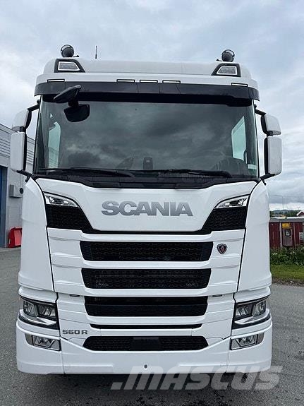 Scania R560 6X4 Zetterbergs påbygg. Helluft, løftetandem. Camiones bañeras basculantes o volquetes