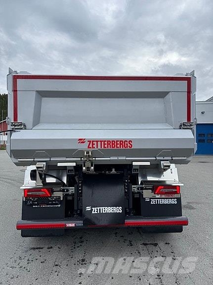 Scania R560 6X4 Zetterbergs påbygg. Helluft, løftetandem. Camiones bañeras basculantes o volquetes