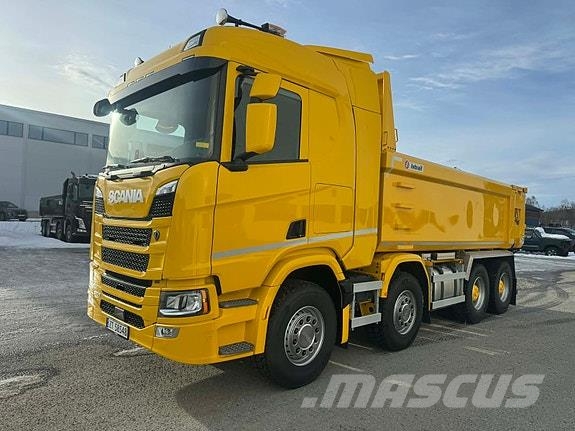 Scania R560 8X4 tippbil 120 cm kassesider Bañeras basculantes usadas