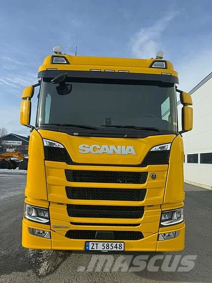 Scania R560 8X4 tippbil 120 cm kassesider Bañeras basculantes usadas