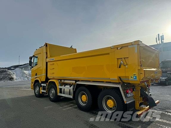 Scania R560 8X4 tippbil 120 cm kassesider Bañeras basculantes usadas
