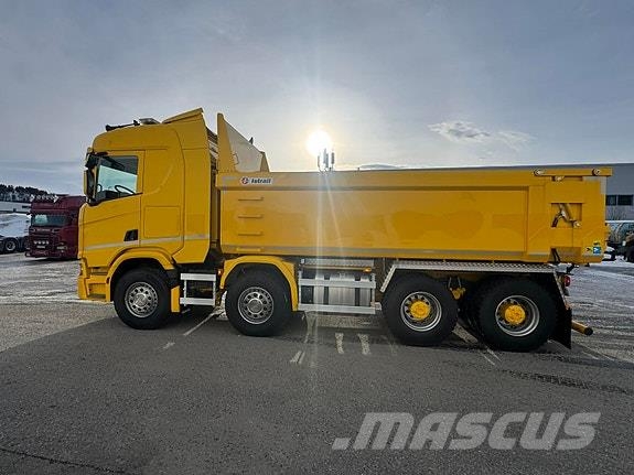 Scania R560 8X4 tippbil 120 cm kassesider Bañeras basculantes usadas