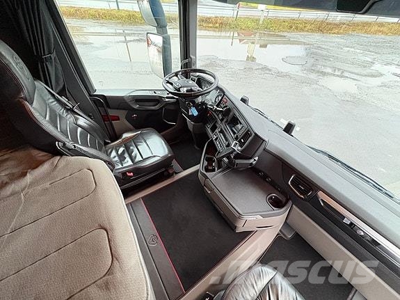 Scania R580B6x2NB containerbil med henger Containerbil