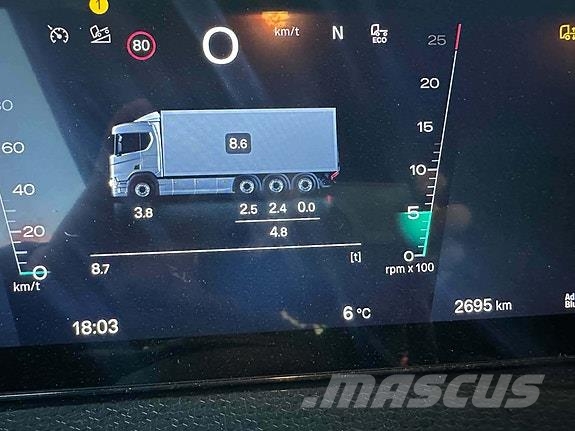 Scania R590 8X4*4 Brøytefeste/uttak for spreder شاحنات قابلة للفك