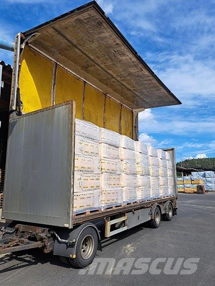 Scania R650 B6x2NB med Tyllis tilhenger ボックスボディー、ウイング、箱車