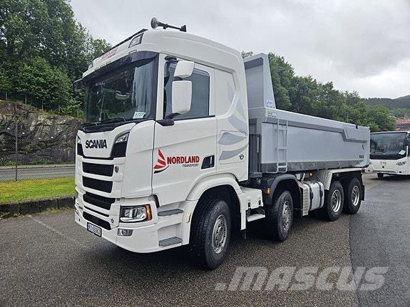 Scania R660 B8x4HZ شاحنات قلابة