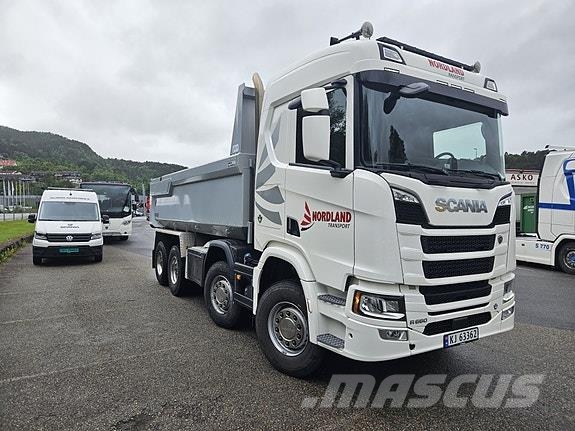 Scania R660 B8x4HZ شاحنات قلابة