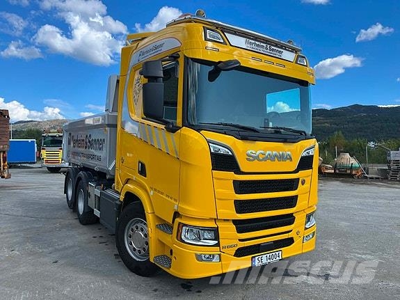 Scania R660 Kombi bil Camiones bañeras basculantes o volquetes