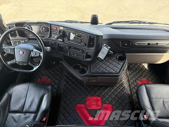 Scania R660B8x4HZ med Sørling boggikjerre شاحنات قلابة