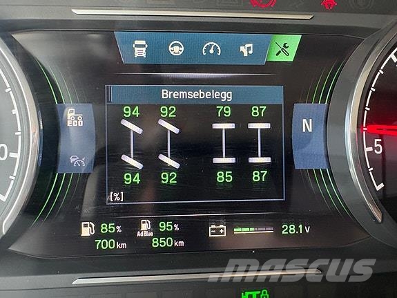 Scania R660B8x4HZ med Sørling boggikjerre شاحنات قلابة