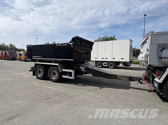Scania R660B8x4HZ med Sørling boggikjerre شاحنات قلابة