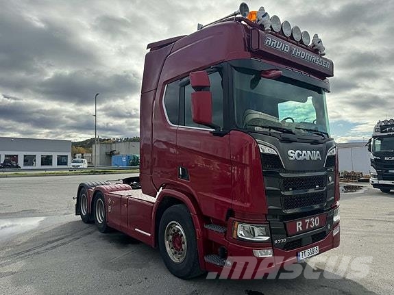 Scania R730 6X4 hydraulikk for tippsemi Stiholt påbygg Truck Tractor Units
