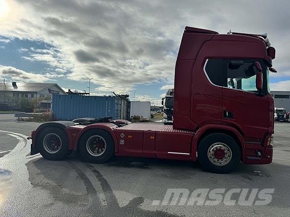 Scania R730 6X4 hydraulikk for tippsemi Stiholt påbygg Truck Tractor Units
