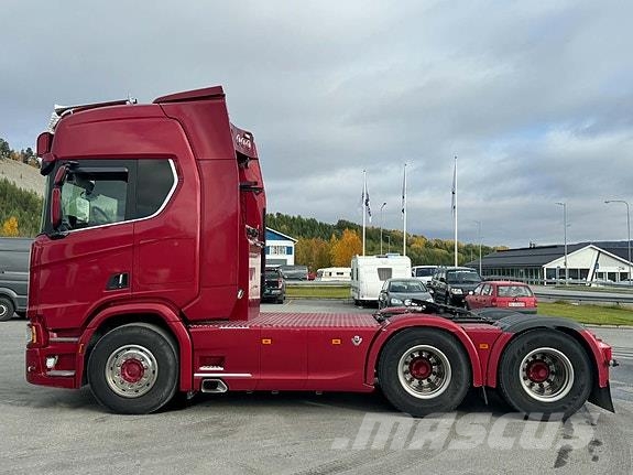 Scania R730 6X4 hydraulikk for tippsemi Stiholt påbygg Truck Tractor Units