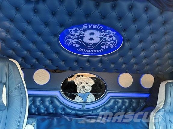 Scania S660 6X2 bil og henger. Norge Fineste Containerbil コンテナ、海コン車