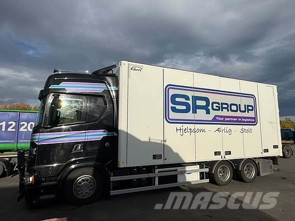 Scania S660 6X4NB Van Body Trucks