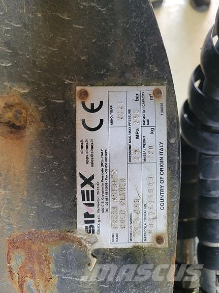 Simex PLB 450 asfaltfres Muut koneet