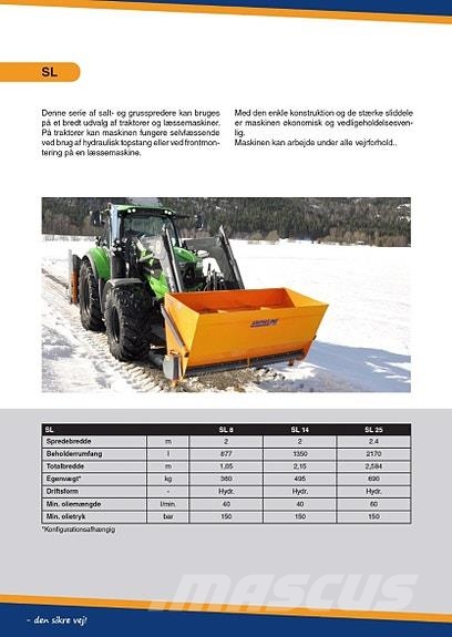 Snowline SL-8 Otros equipos para carreteras y quitanieves