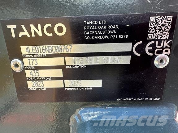 Tanco i73 rundballdeler Rulo balya makinalari