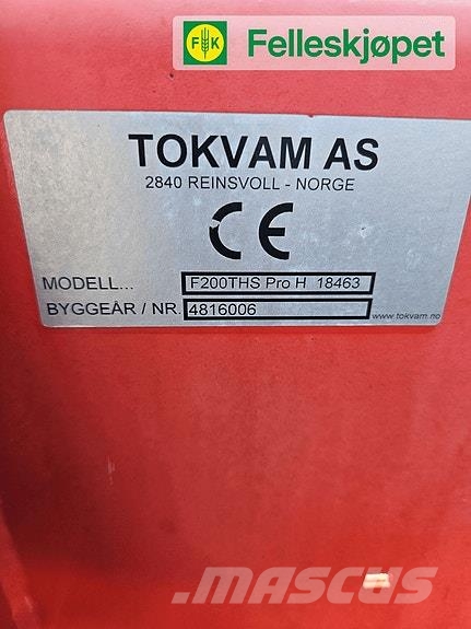 Tokvam F200THSPROH18463 Sněhové frézy