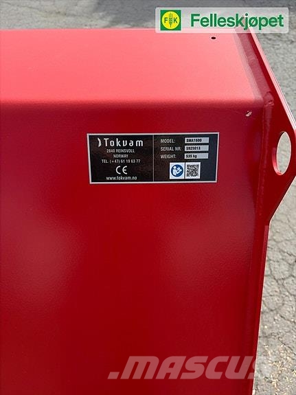 Tokvam SMA 1600 Άλλα μηχανήματα για το δρόμο και το χιόνι
