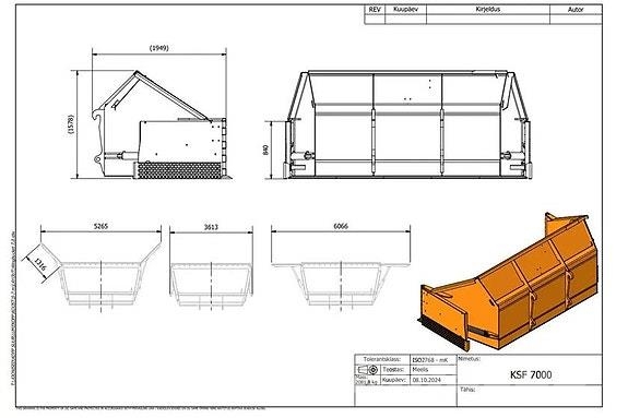 Trejon Optimal 1,5-7,0m3 Ostale mašine za put i sneg